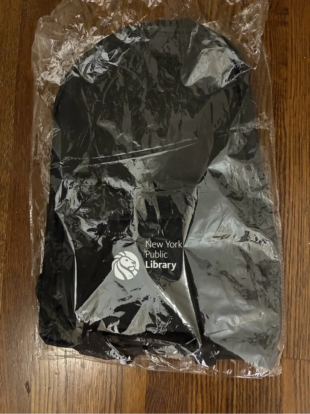 Rare Black New York Public Library - NYPL Backpack Laptop Book Bag - Brand New